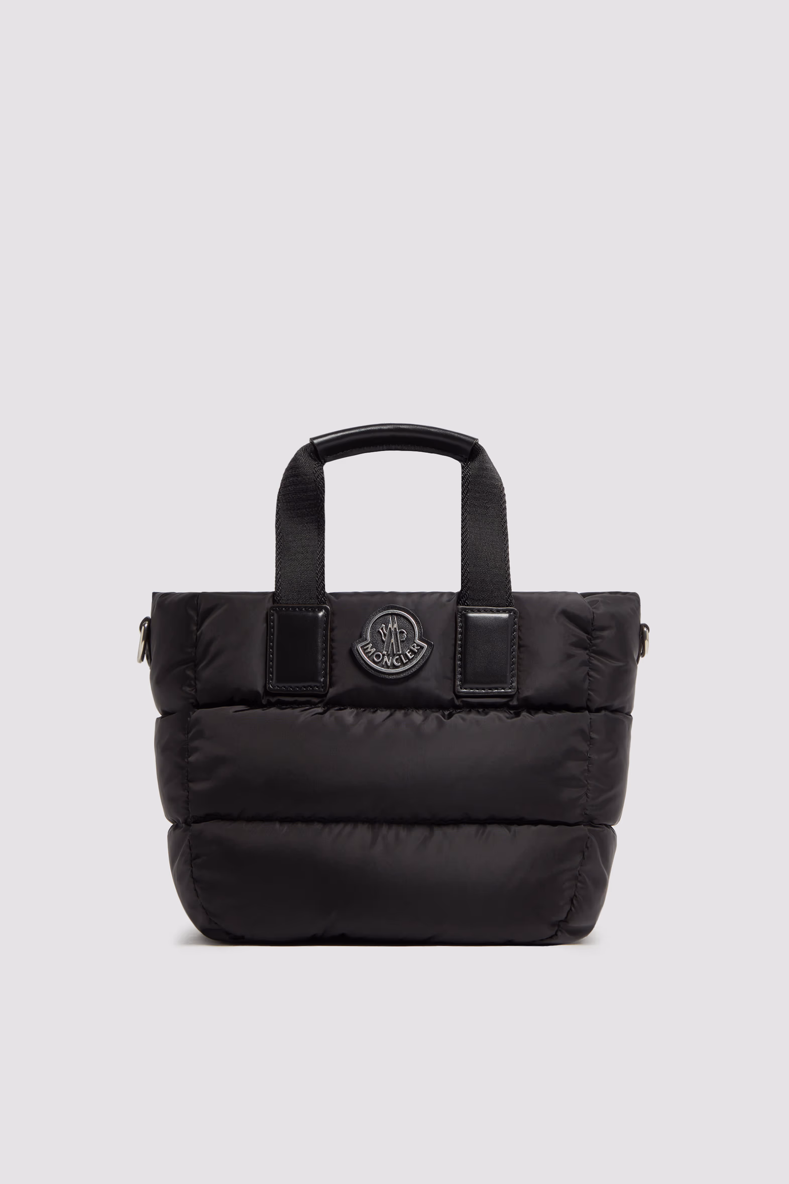 Minibolso tote impermeable Caradoc Mujer Negro Moncler 0